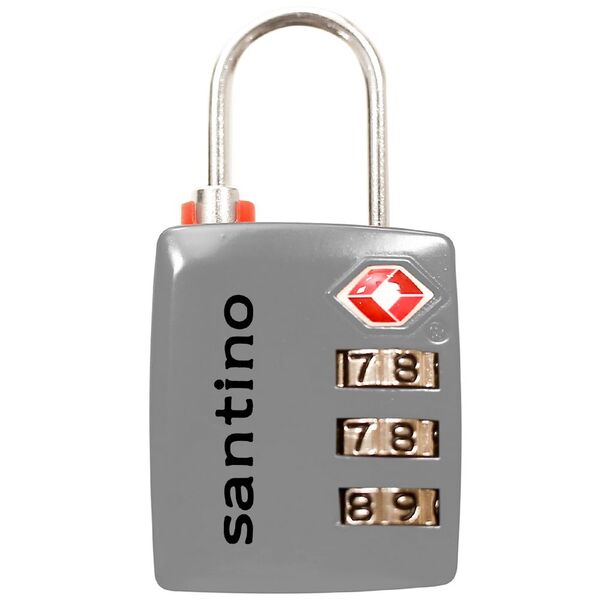 Cadeado De Senha Tsa Para Mala  Mochila Ou Armário Com Segred