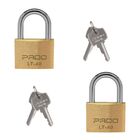 Cadeado Mesmo Segredo 2 Unidades 4 Chaves Iguais Pado 40mm