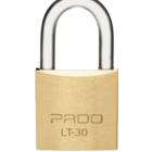 Cadeado Pado 30mm De Latão Macico Não Enferruja Com 2 Chaves