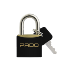 Cadeado Pado Lt-25 Cor Preto