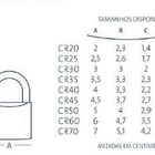 Cadeado Papaiz 60mm Cr60