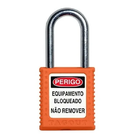 Cadeado Papaiz Bloqueio 35/50 Laranja