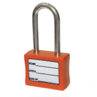 Cadeado Papaiz Bloqueio 35/50 Laranja