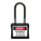 Cadeado Papaiz Bloqueio 35/50 Preto