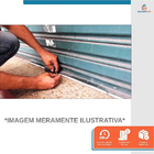 Cadeado Para Porta De Aço Milano Automático Tetra