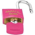 Cadeado Pequeno 20mm Haste Curta Latão Maciço Com Chave Color