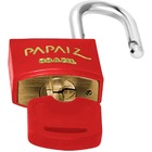 Cadeado Pequeno 20mm Haste Curta Latão Maciço Com Chave Color