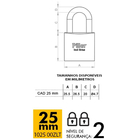 Cadeado Piller 25mm 1025 00zlt