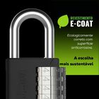 Cadeado Segredo 40mm Preto Zamac Stam
