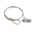 Cadeado Segredo para Laptop 1000mm Ajustável Zamac Prata 52019881 Pado