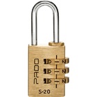 Cadeado Sm Segredo Lt-20mm Pado