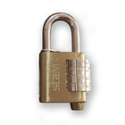 Cadeado Stam 40 Mm Latonado Com Segredo