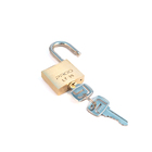 Cadeado Tradicional 35mm Haste Simples Latão Dourado 51000029 Pado