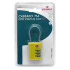 Cadeado Tsa Com Segredo 28mm - Amarelo