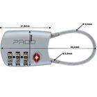 Cadeado Tsa Personal Prata