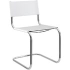 Cadeira 0319 - Móveis Carraro - Couro Branco