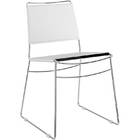 Cadeira 1714 - Carraro - Branco / Preto