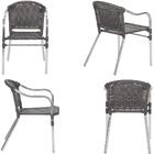 Cadeira 1un Para Area Varanda Fibra Sintetica Sala Cozinha Ja