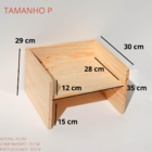 Cadeira + Mesa Cubo Infantil