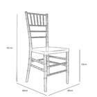 Cadeira  Polipropileno Dourada