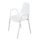 Cadeira Abi Com Braço - Branco