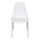 Cadeira Abi Pp Estrutura Em Aço Branco