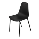 Cadeira Abi Sem Braço - Preto