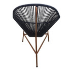 Cadeira Acapulco Azul Marinho E Cobre