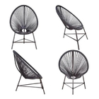 Cadeira Acapulco Casa E Jardim Preta