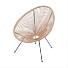 Cadeira Acapulco Estrtura Em Aço Natural - Or Design