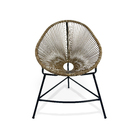 Cadeira Acapulco Externa Oficial Redonda Casa E Jardim Palha