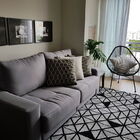 Cadeira Acapulco Poltrona Fibra Sintética - Preta