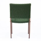 Cadeira Acelga Em Corda Náutica E Alumínio Para Área Externa