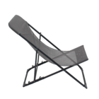 Cadeira Aço Biganos 90x55.5x86cm Cinza