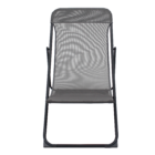 Cadeira Aço Biganos 90x55.5x86cm Cinza