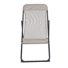 Cadeira Aço Biganos 90x55.5x86cm Taupe