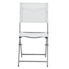 Cadeira Aço Emys 83x42x52cm Branco Naterial