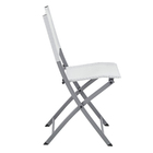 Cadeira Aço Emys 83x42x52cm Branco Naterial