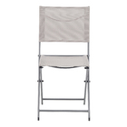 Cadeira Aço Emys 83x42x52cm Cinza Naterial