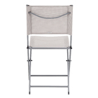 Cadeira Aço Emys 83x42x52cm Cinza Naterial