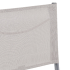 Cadeira Aço Emys 83x42x52cm Cinza Naterial