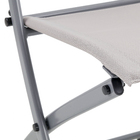 Cadeira Aço Emys 83x42x52cm Cinza Naterial