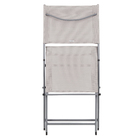 Cadeira Aço Emys 83x42x52cm Cinza Naterial