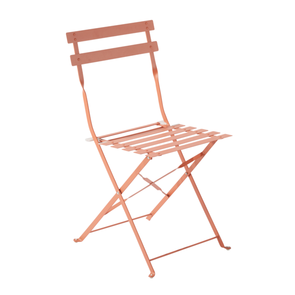 Cadeira Aço Flora II Origami Laranja 79x49x36cm Naterial