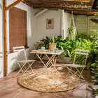 Cadeira Aço Flora Origami Branco Naterial