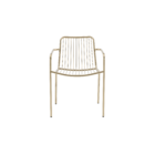 Cadeira Aço Luxa 78x56cm Dourada Naterial