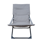 Cadeira Aço Masella 93x63x82cm Cinza Escuro