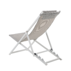 Cadeira Aço Origami 69x58x113cm Branco Naterial