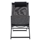 Cadeira Aço Origami 69x58x113cm Cinza Naterial