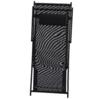 Cadeira Aço Origami 69x58x113cm Cinza Naterial